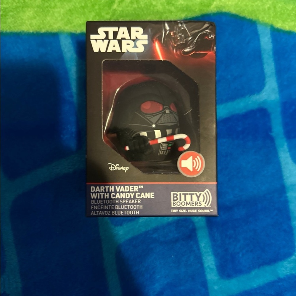 Star Wars Darth Vader Bluetooth Speaker with Red Accent